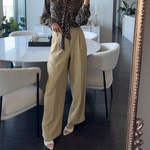 Tan Trouser Pants